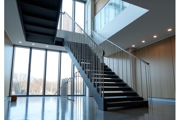 Escalier métallique architectural design