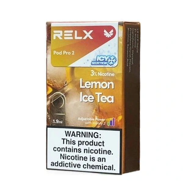 RELX悅刻六代煙彈-Relx6代菸彈-檸檬紅茶-實拍圖