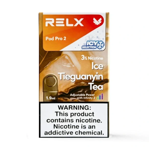 RELX悅刻六代煙彈-Relx6代菸彈-高涼鐵觀音-實拍圖