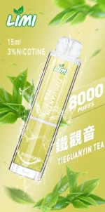 LIMI-8000口-發光拋棄式電子煙-鐵觀音
