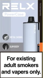 RELX悅刻x-box-16000口拋棄式電子煙-藍銀主機
